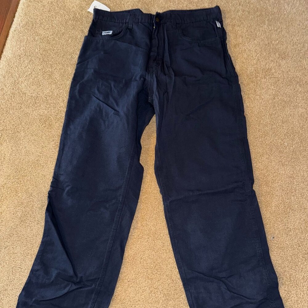 TYNDALE FR BLUE JEANS MENS 36X32 NWT